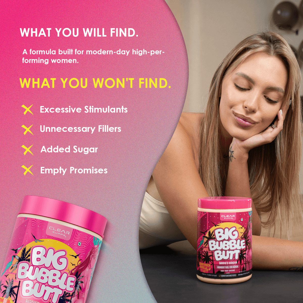 BIG BUBBLE BUTT PRE-WORKOUT