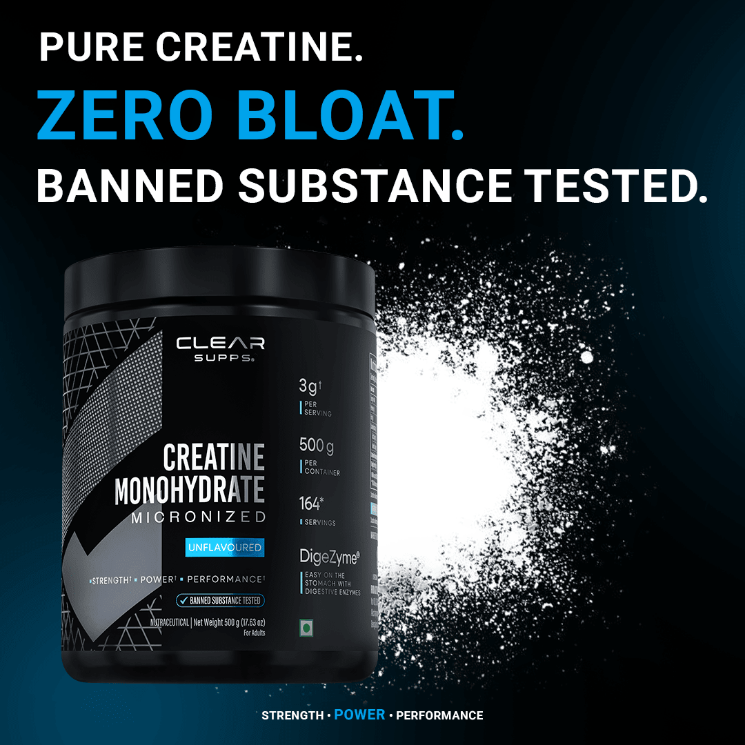 CLEARSUPPS CREATINE MONOHYDRATE